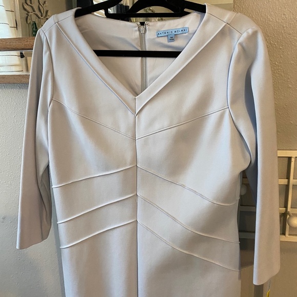 NWT Antonio Melani Light Blue Simmons Dress - Picture 4 of 6